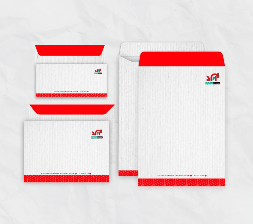 پاکت قالبدار کتان 120 گرم