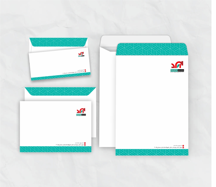 پاکت قالبدار تحریر 140 گرم